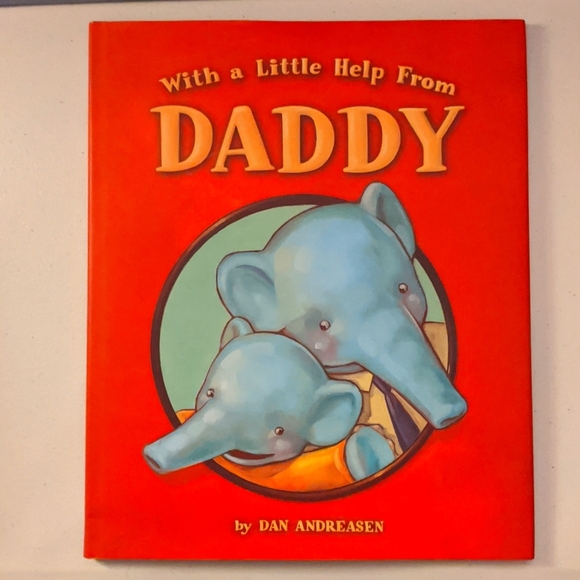 With a Little Help From Daddy (children's easy read hardcover book) - Picture 1 of 12